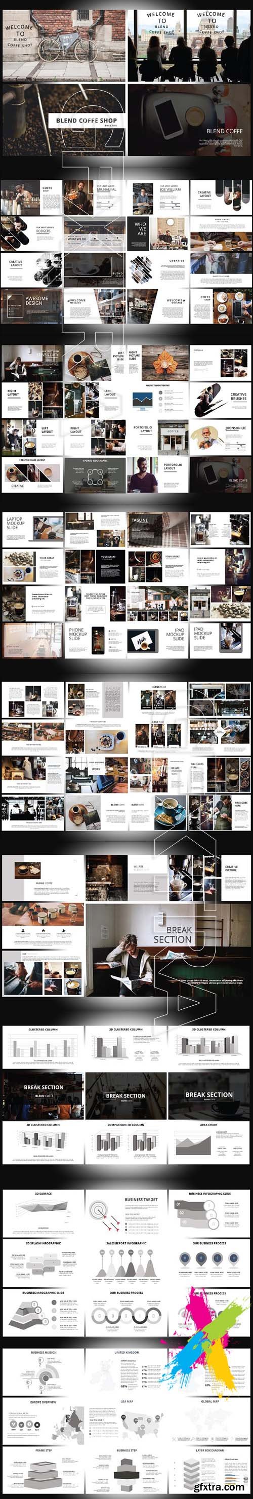 CM Blend Coffe Multipurpose Template 1174486