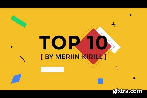 Geometry Top 10 video After Effects Templates