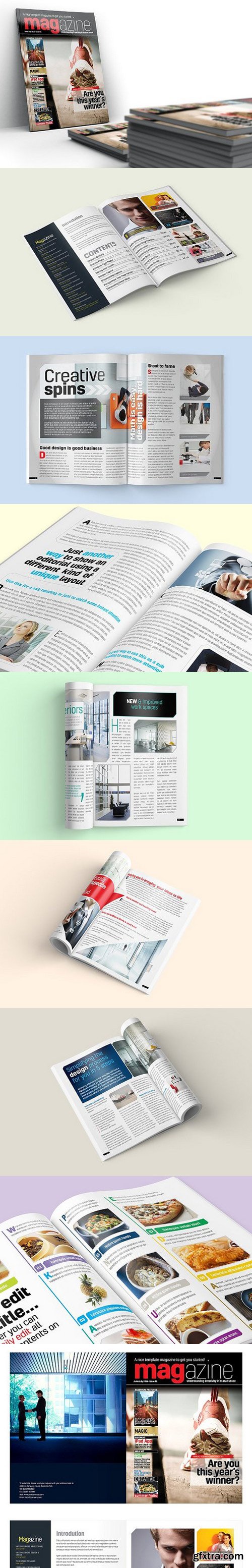 CM - Magazine Template InDesign 01 1193406