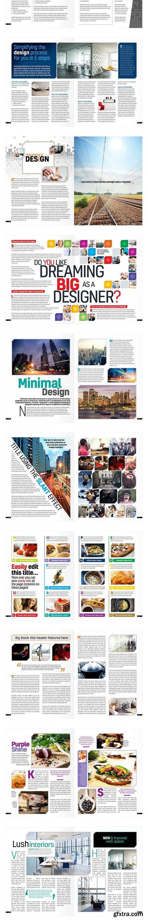 CM - Magazine Template InDesign 01 1193406