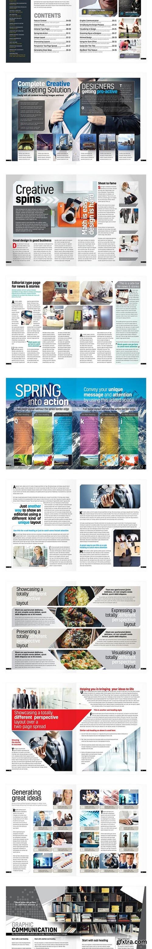 CM - Magazine Template InDesign 01 1193406