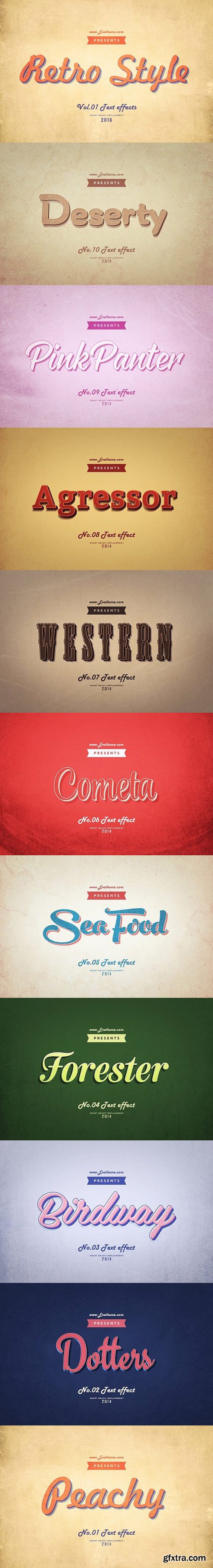 CM - Retro Style Text Effects Vol.1 1214494