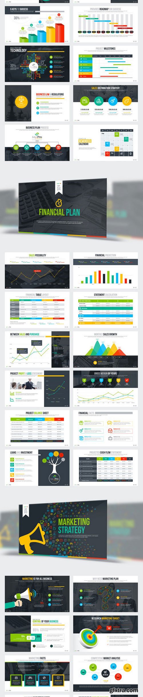 Graphicriver - MaxPro - Business Plan PowerPoint Presentation 11541787