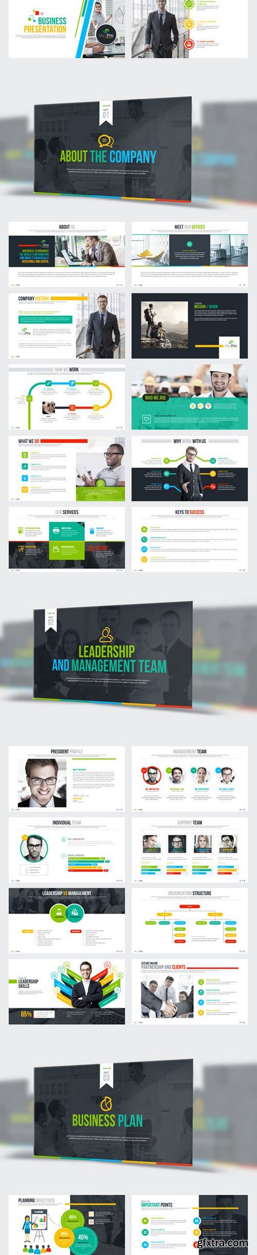 Graphicriver - MaxPro - Business Plan PowerPoint Presentation 11541787