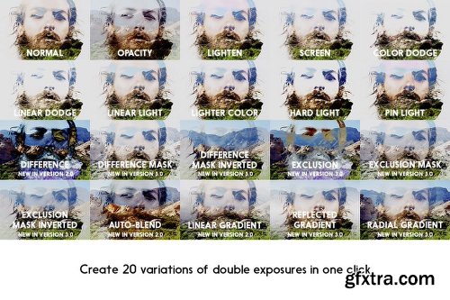 Graphicriver Double Exposure Kit 13739772