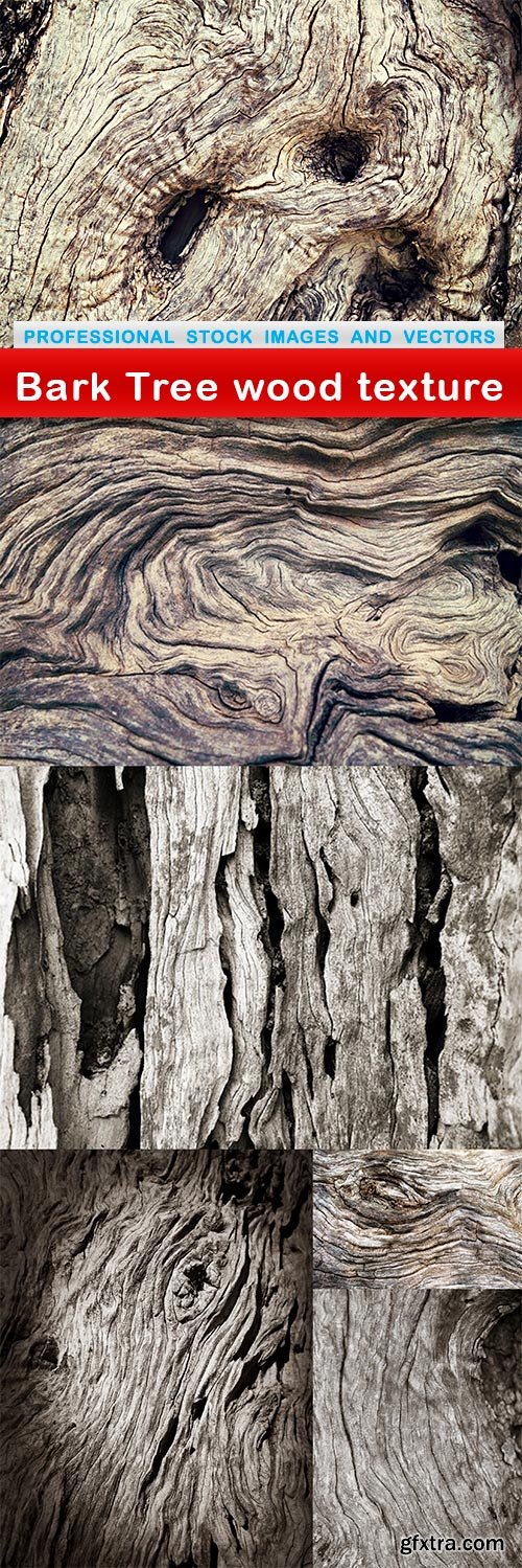 Bark Tree wood texture - 6 UHQ JPEG