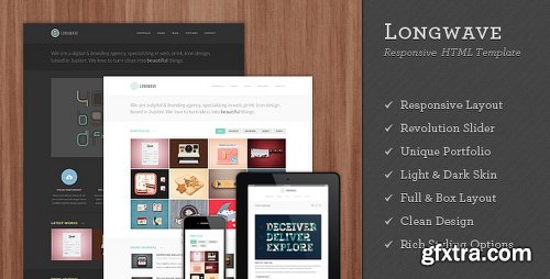 ThemeForest Longwave - Responsive HTML Template 3769388