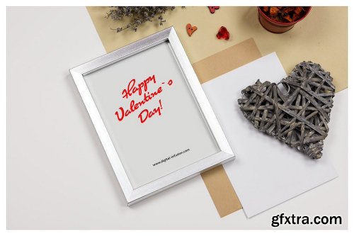 CreativeMarket Frame Mockup VOL.2 - Valentine`s Day 1241832