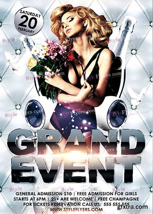 Grand Event PSD V16 Flyer Template