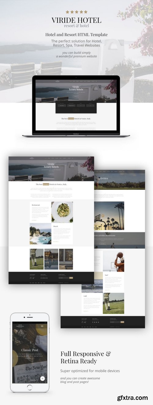 ThemeForest Viride - Hotel & Resort Premium HTML template 19275128