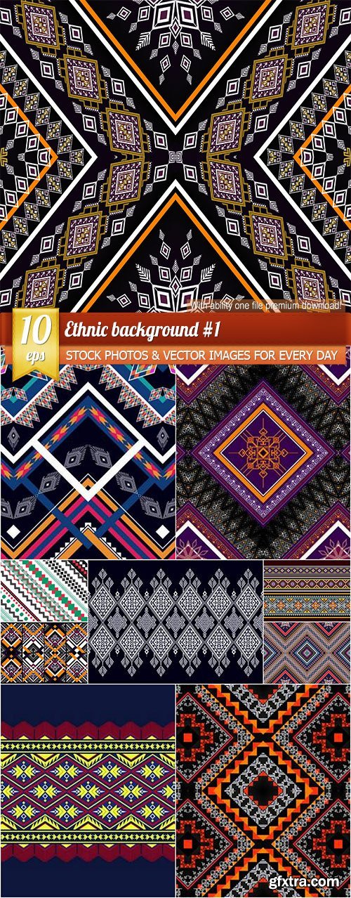 Ethnic background #1, 10 x EPS