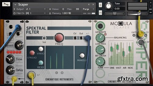 Cinematique-Instruments Mociula Lab KONTAKT-SYNTHiC4TE