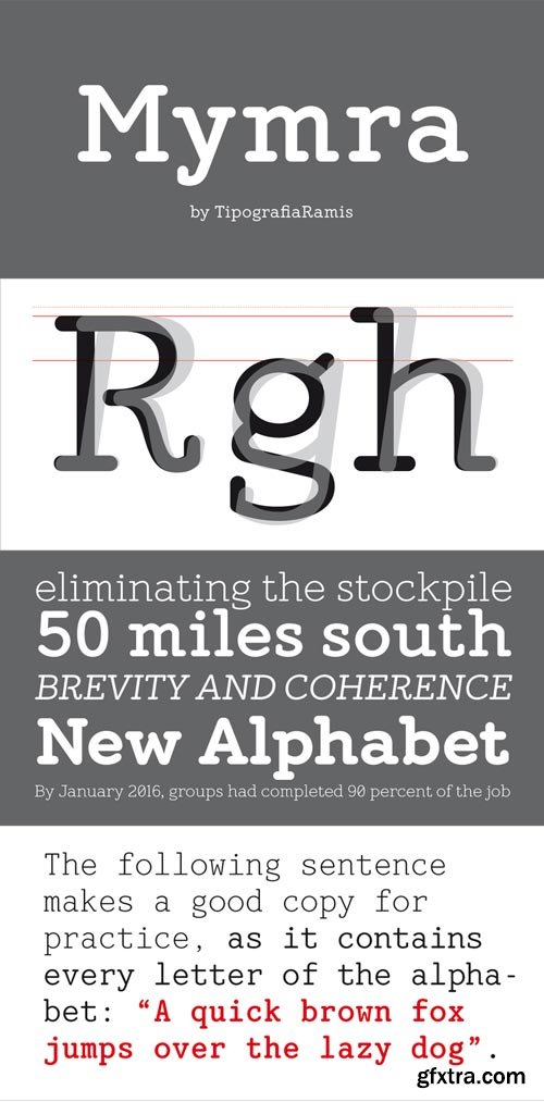 Mymra Font Family $300