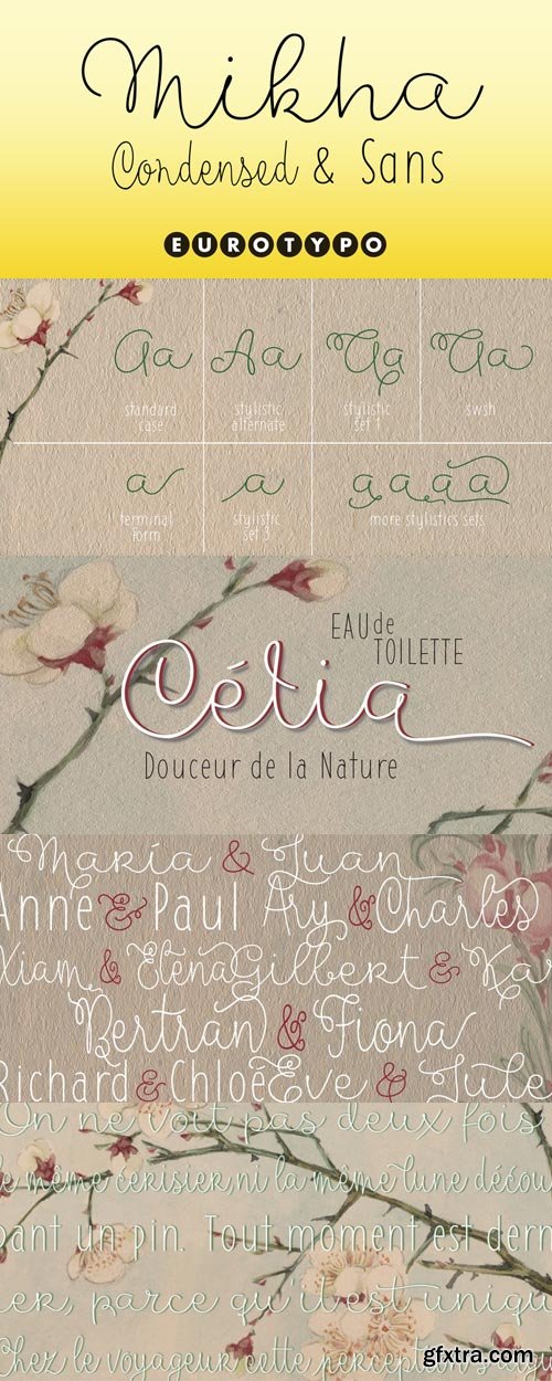 Mikha Font Family $38