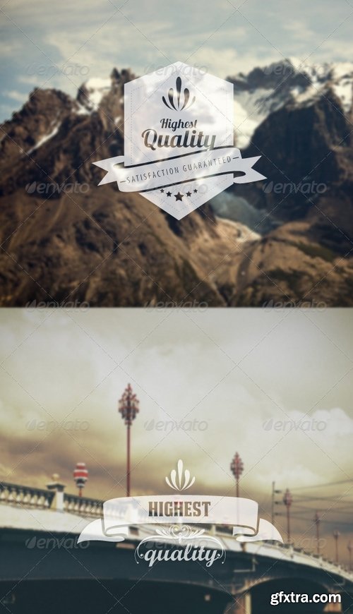 GraphicRiver - Highest Quality - Retro Badges 3187979