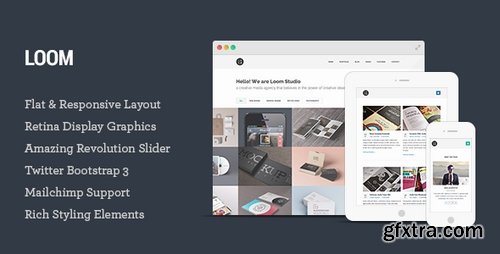 ThemeForest - Loom - Multipurpose Responsive HTML5 Template 7203375