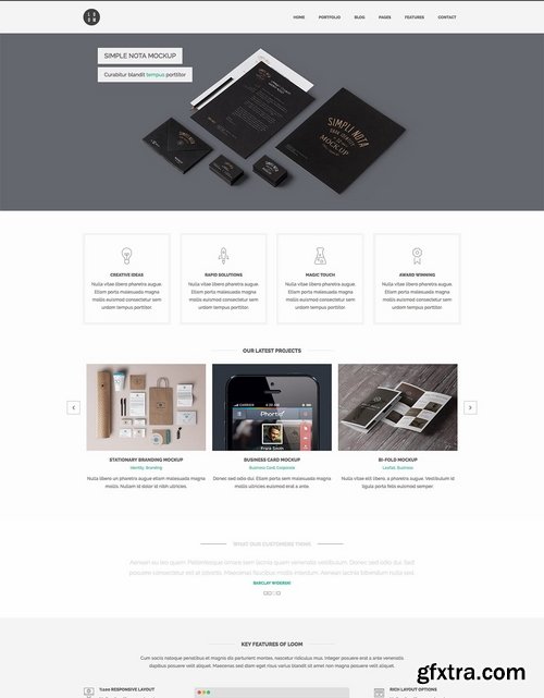 ThemeForest - Loom - Multipurpose Responsive HTML5 Template 7203375