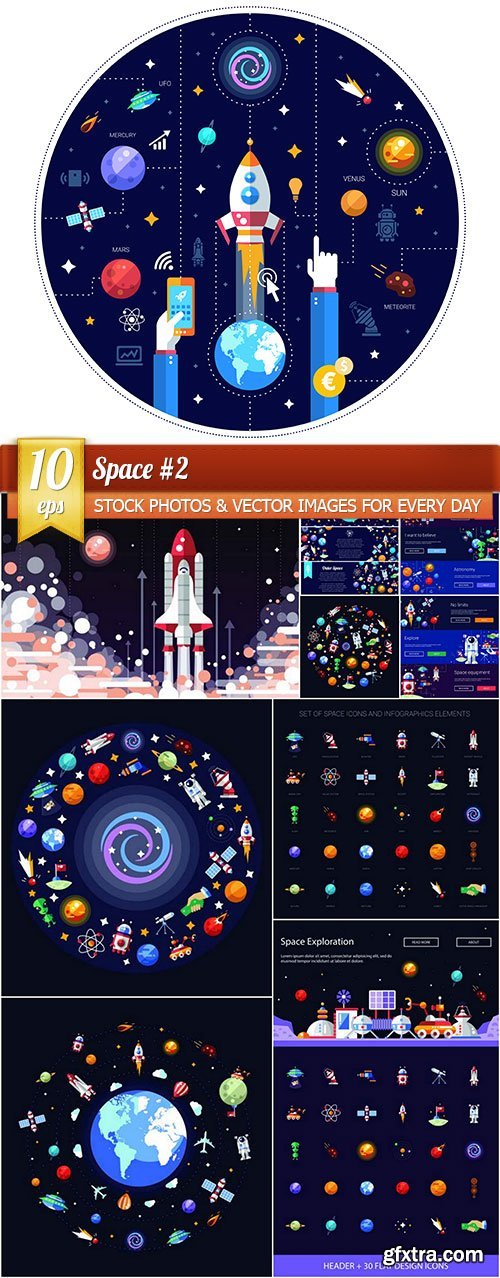 Space #2, 10 x EPS