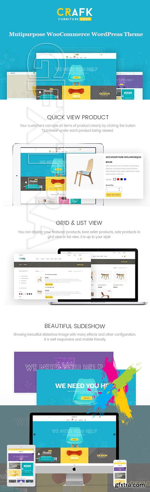 CM Craft Furniture WordPress Theme 874736