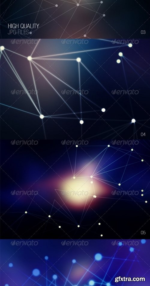 GraphicRiver - Constellation Backgrounds 6978127