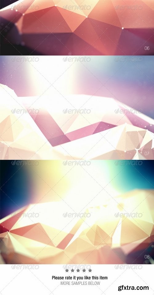 GraphicRiver - Abstract Triangle Geometrical Background V4 7915477