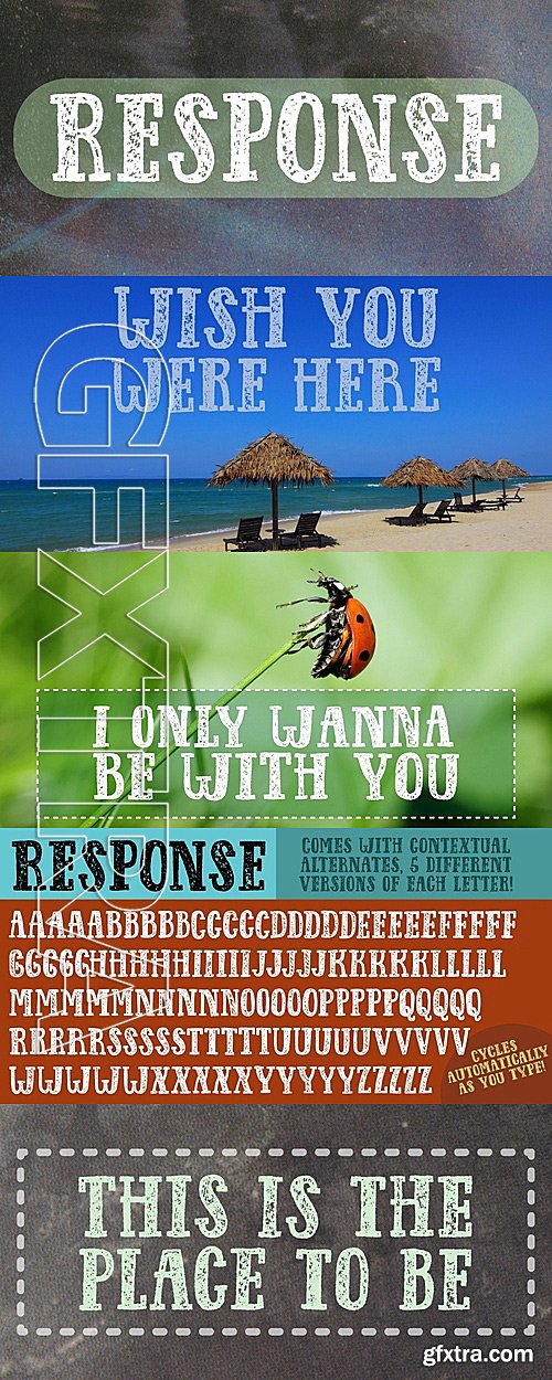 Response - 1 font: $20.00