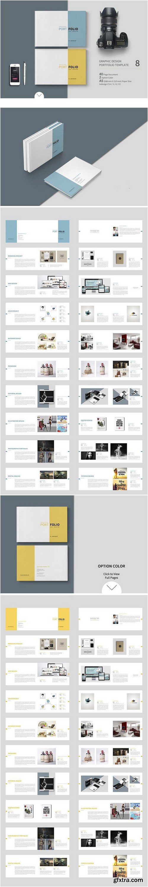 CM - Bundle - Graphic Design Portfolio 1175897