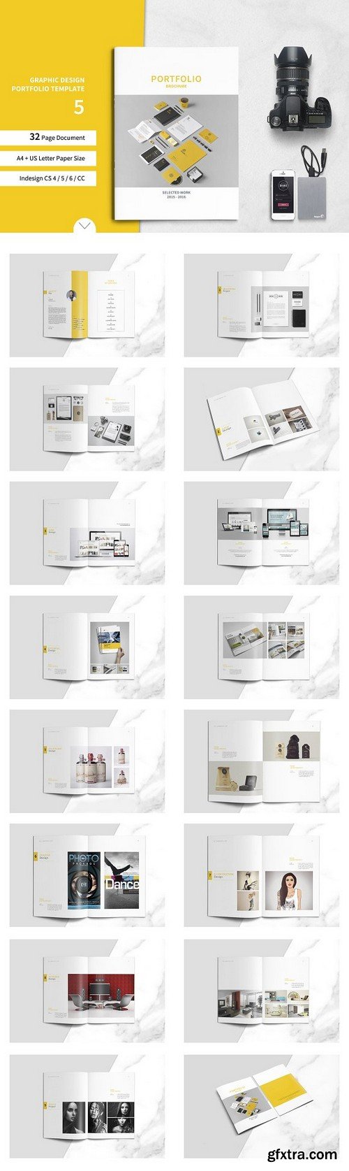 CM - Bundle - Graphic Design Portfolio 1175897