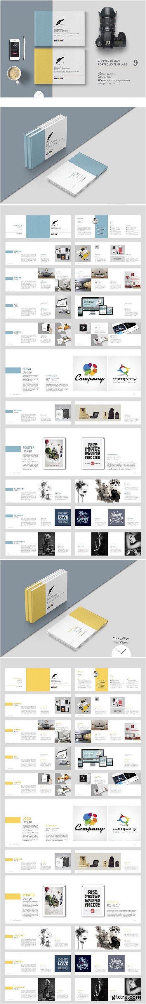 CM - Bundle - Graphic Design Portfolio 1175897