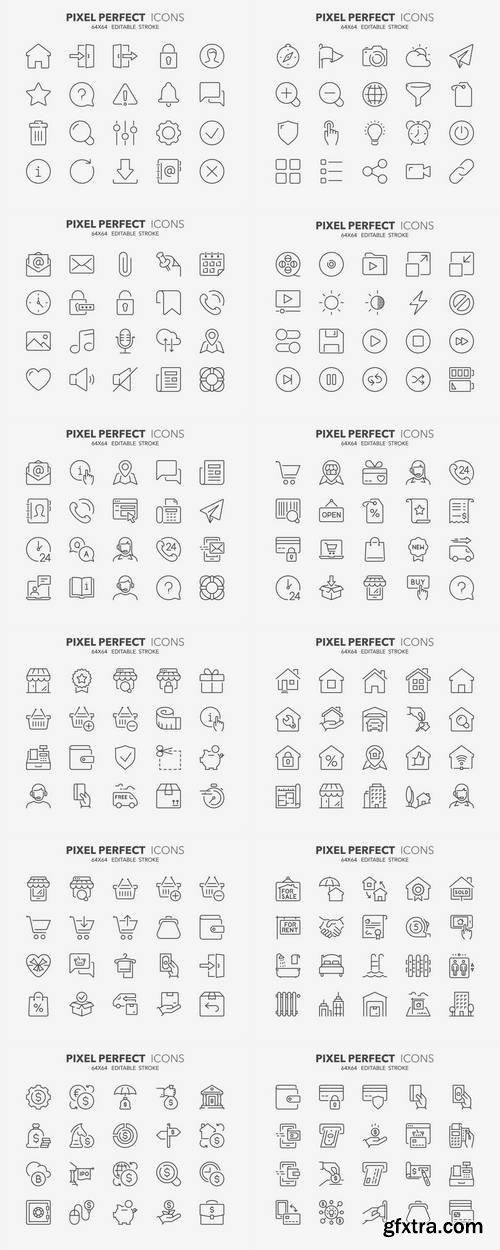 Thin Line Icons