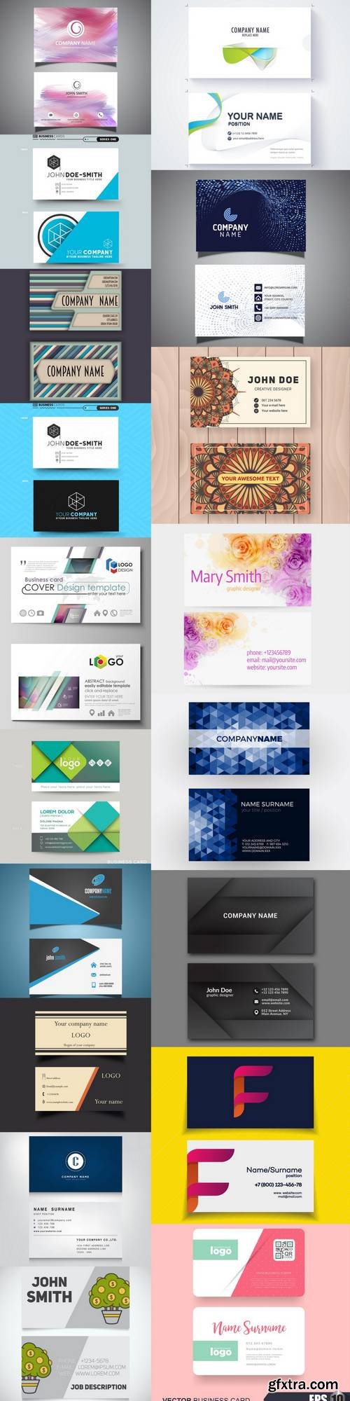 Business Cards Mix