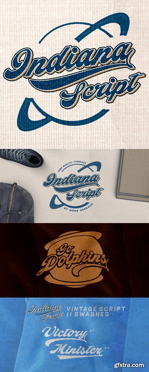 Indiana Script font