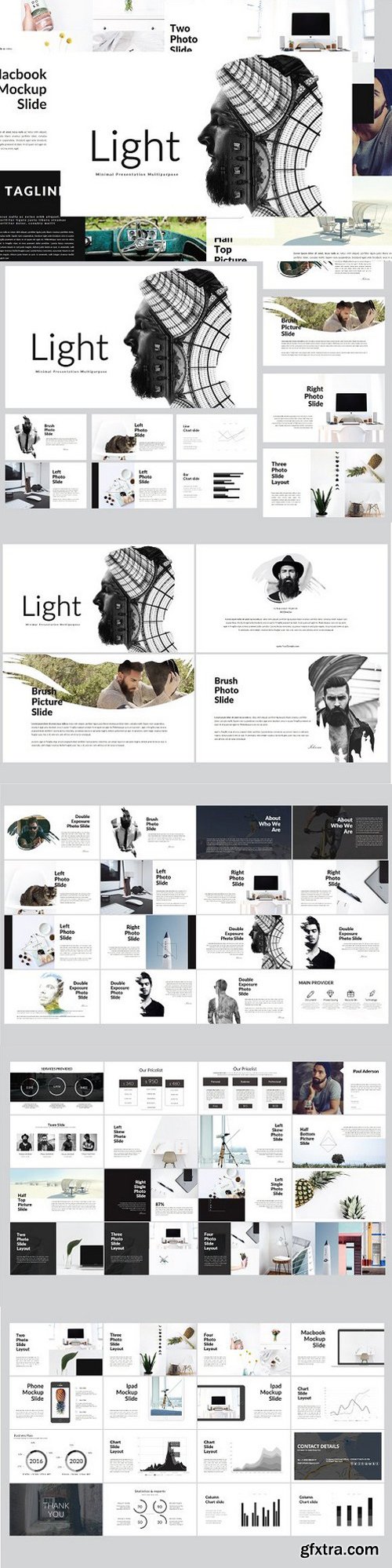 CM - Light MNML Keynote Template 1212652