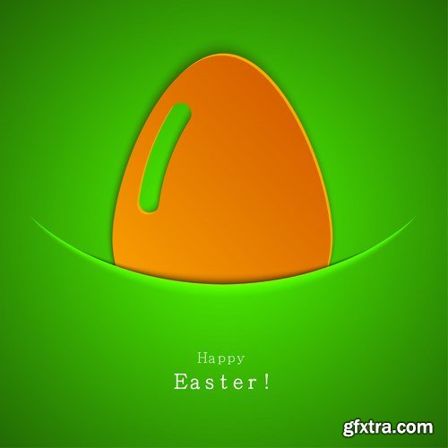 Easter eggs, Easter rabbit & bunny - Happy Easter 7 - Set of 30xEPS,AI Professional Vector Stock