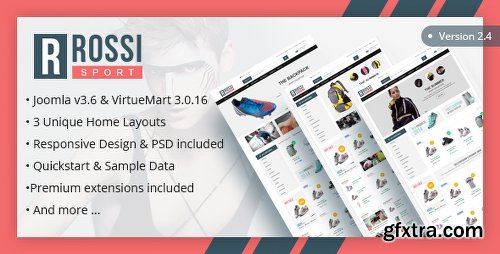 ThemeForest Vina Rossi :: Clean Joomla & VirtueMart 3 Template 10413681