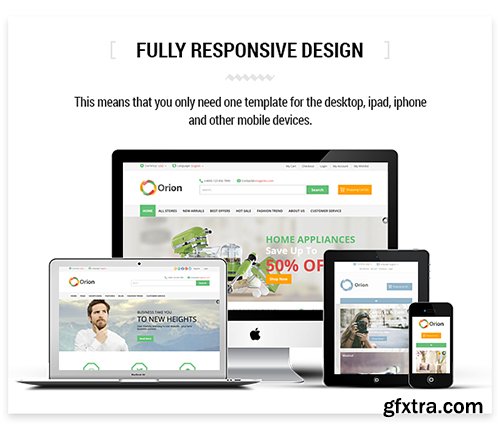 ThemeForest Orion :: Businesses & e-Commerce Joomla Template 10052554