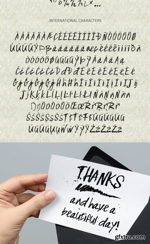 GraphicRiver - Nameless typeface 14530474