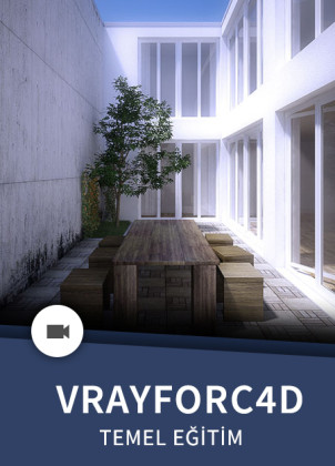 TruvaDesign - C4D Vray Render Tutorial in Turkish