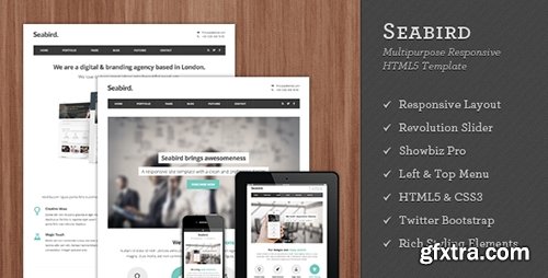 ThemeForest - Seabird v1.0 - Multipurpose Responsive HTML5 Template - 5053076