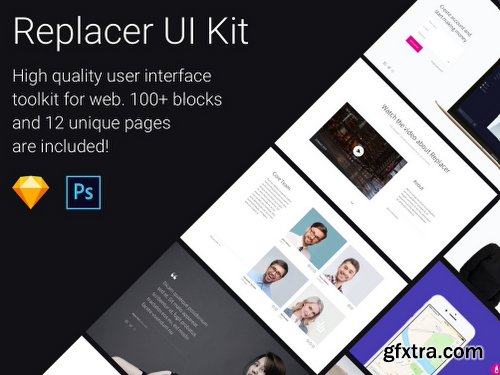 CreativeMarket Replacer UI Kit 1112133