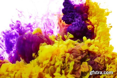 Abstract splash of color - 6 UHQ JPEG