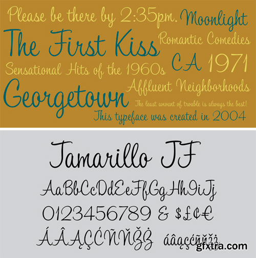 Tamarillo JF Font