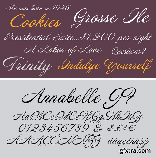 Annabelle JF Font Family