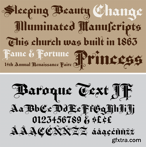 Baroque Text JF Font