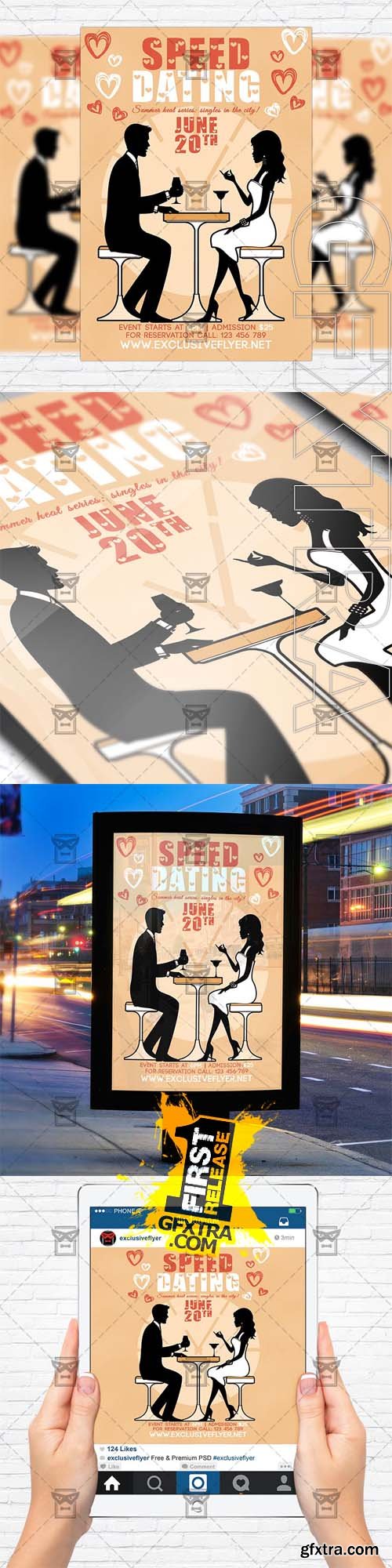 Speed Dating - Premium Flyer Template