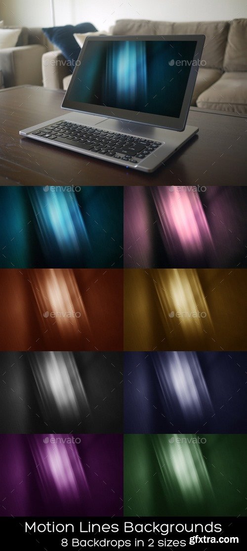 GraphicRiver - Motion Lines Backgrounds 9956102