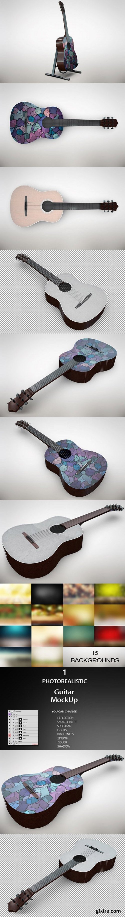 CM - Bundle Guitar Mock Up 1201316