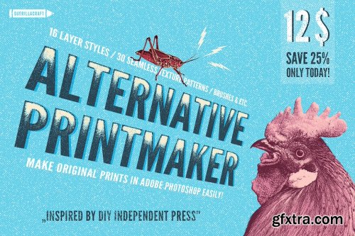 CreativeMarket Alternative Printmaker 1243497