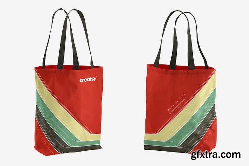 CreativeMarket Tote Bag Mockup Set 1159094