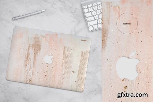 CreativeMarket Macbook Skin Case Mockup 1161672